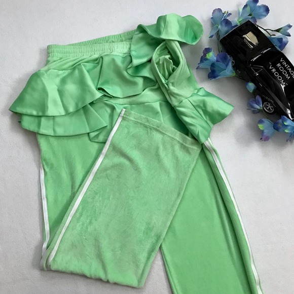 ❌SOLD❌ Adidas NWT Skirted J Koo Track Pant for Women L - Picture 3 of 11